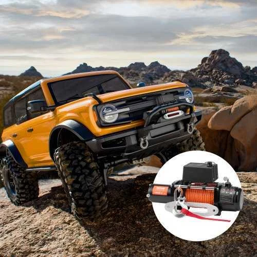 VEVOR Elektrinis gervės krovininis sunkvežimis 4536 kg su sintetiniu lynu