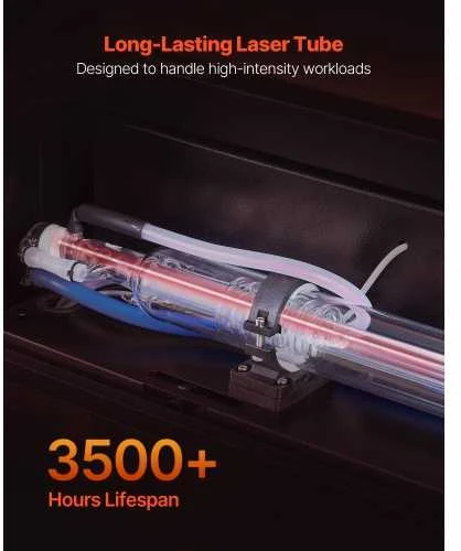 VEVOR 50W CO2 lazerinis graviruoklis