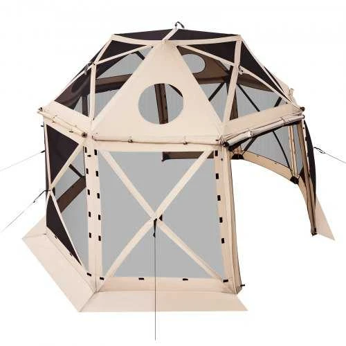 VEVOR Išskleidžiama pavėsinė 3.6x3.6 m, sferinė