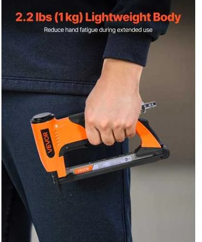 Vevor Pneumatinė kabino mašina medienos ir DIY darbams