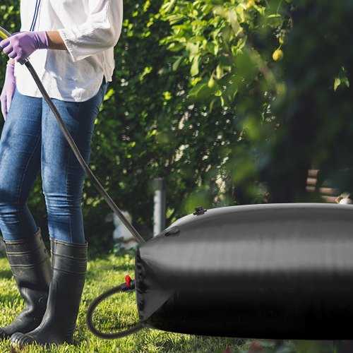 VEVOR Nešiojamas vandens laikymo bakas 1000L PVC