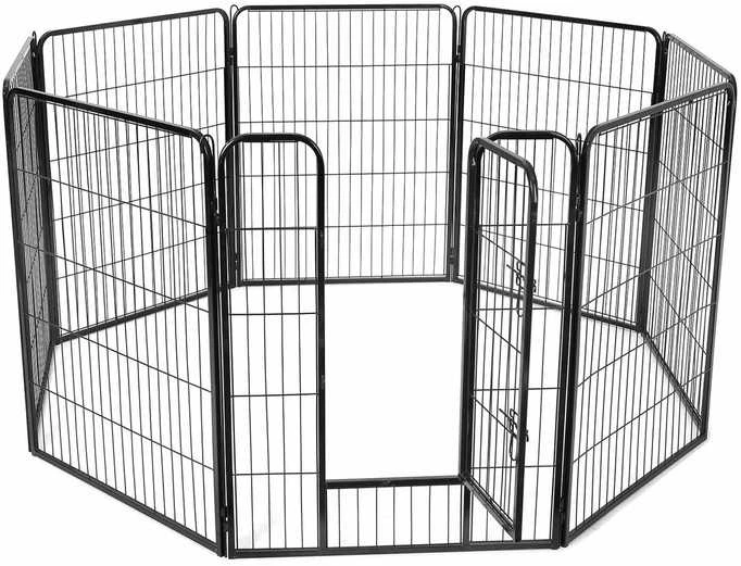 Songmics Feandrea 100 cm aukščio juodos spalvos aptvaras