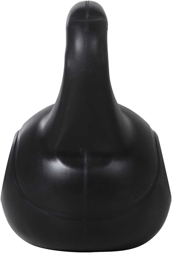 HOMCOM Ketlbells Svarmalius 10 kg Svorio Hantelis Užpildytas Smėliu Pradedantiesiems Juodas