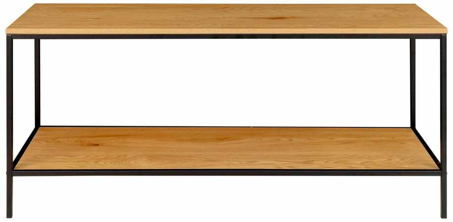 House Televizoriaus stovas, Vita, 100x36x45 cm, ąžuolo atspalvis, juodas