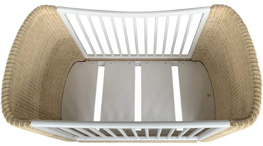Theobebe Coquillage Transformuojama lova 70 x 140 – Balta, kreminė
