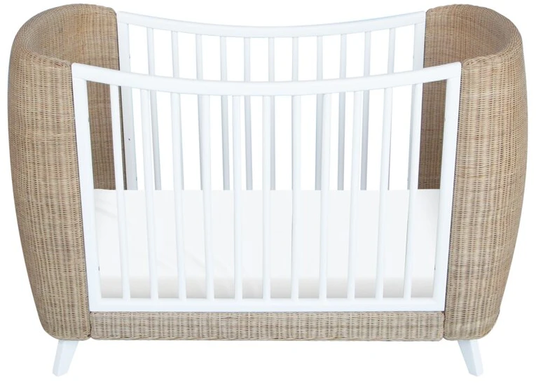Theobebe Coquillage Transformuojama lova 70 x 140 – Balta, kreminė