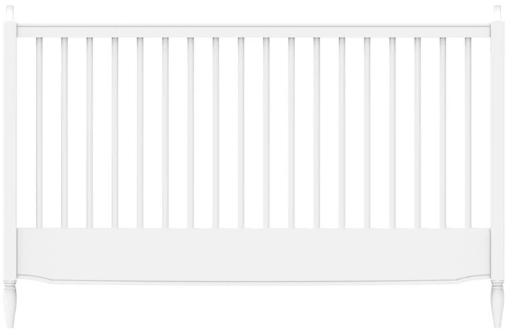 Theobebe HERMIONE lova 70x140, 86 cm - Balta
