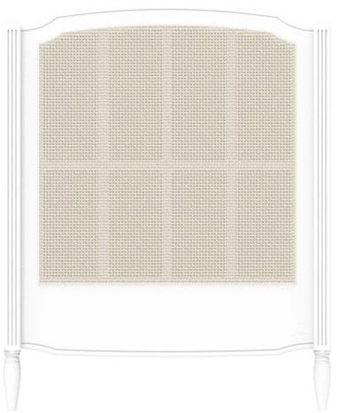 Theobebe HERMIONE lova 70x140, 86 cm - Balta