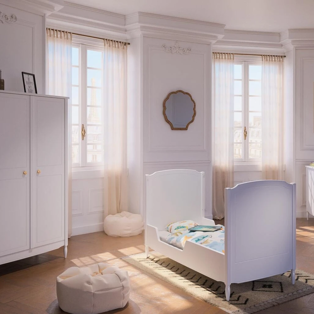 Theobebe LAFAYETTE lova 70x140, 86 cm - Balta