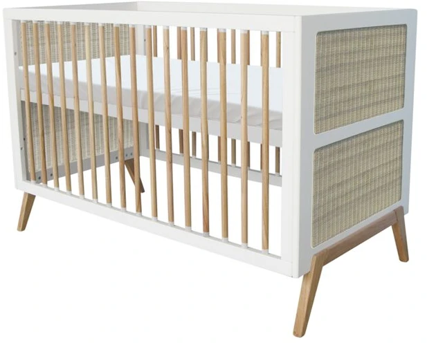Theobebe Marelia Daugiapakopė transformuojama lova 70 x 140 – Balta, kreminė