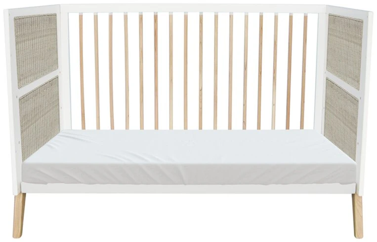 Theobebe Marelia Daugiapakopė transformuojama lova 70 x 140 – Balta, kreminė