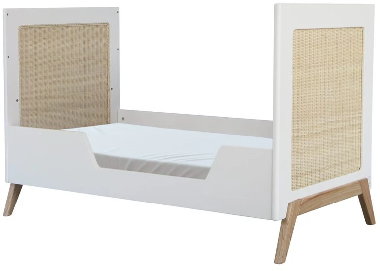 Theobebe Marelia Transformuojama lova 60 x 120 – Balta, kreminė