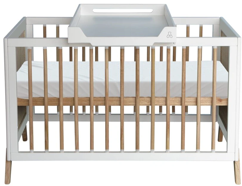 Theobebe Marelia Transformuojama lova 60 x 120 – Balta, kreminė