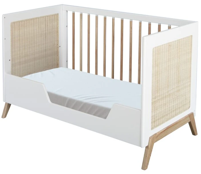 Theobebe Marelia Transformuojama lova 60 x 120 – Balta, kreminė