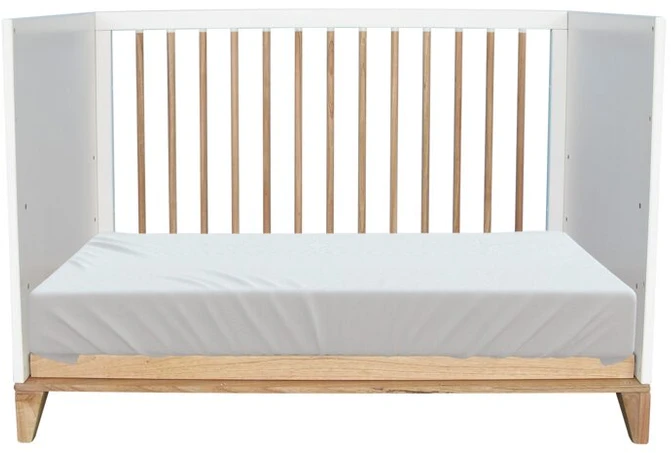 Theobebe Nami Transformuojama lova 60 x 120 – Balta, kreminė