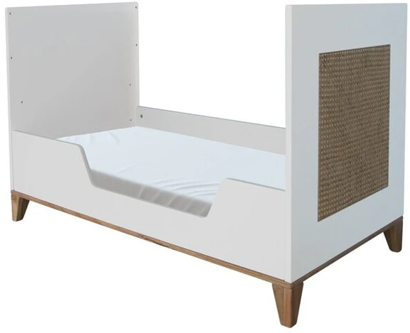 Theobebe Nami Transformuojama lova 60 x 120 – Balta, kreminė