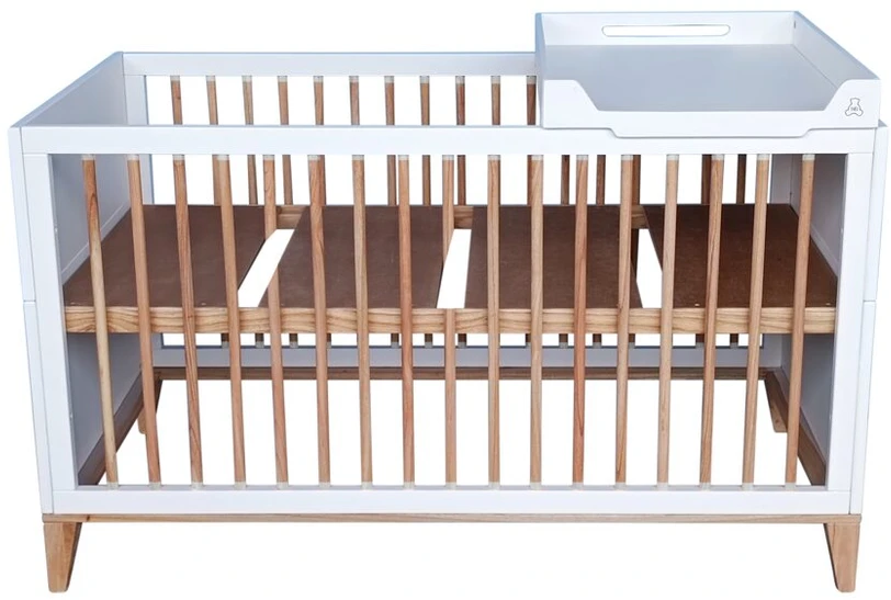 Theobebe Nami Transformuojama lova 70 x 140 – Balta, kreminė