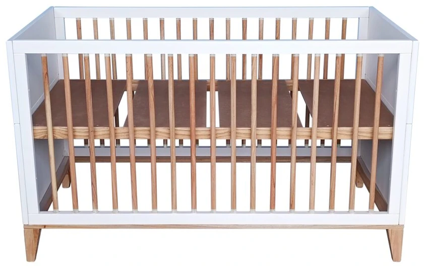 Theobebe Nami Transformuojama lova 70 x 140 – Balta, kreminė