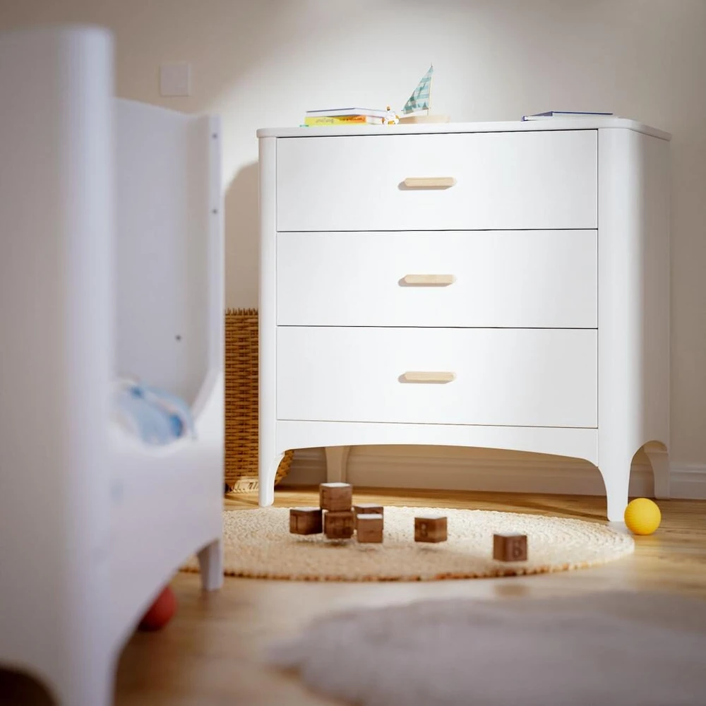 Theobebe NEREE didelė komoda 88.8 cm - Balta