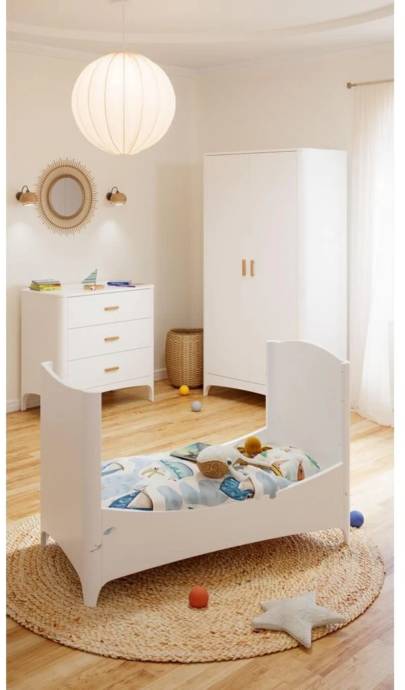 Theobebe NEREE lova 60x120 - Balta