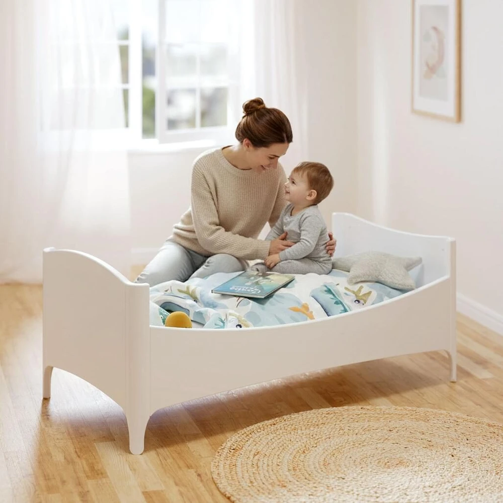 Theobebe NEREE lova 70x140, 88.8 cm - Balta