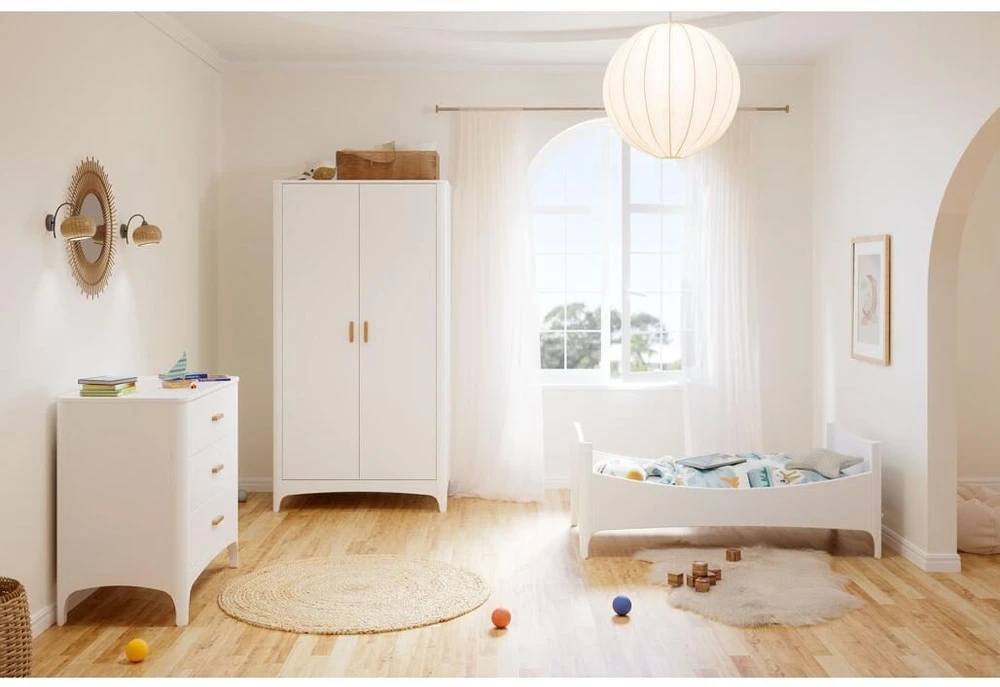 Theobebe NEREE lova 70x140, 88.8 cm - Balta