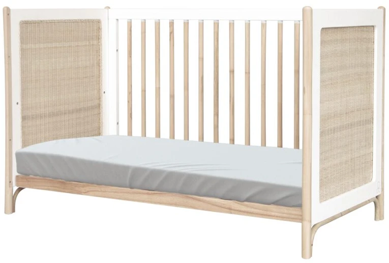 Theobebe Oceania Transformuojama lova 60 x 120 – Balta, kreminė