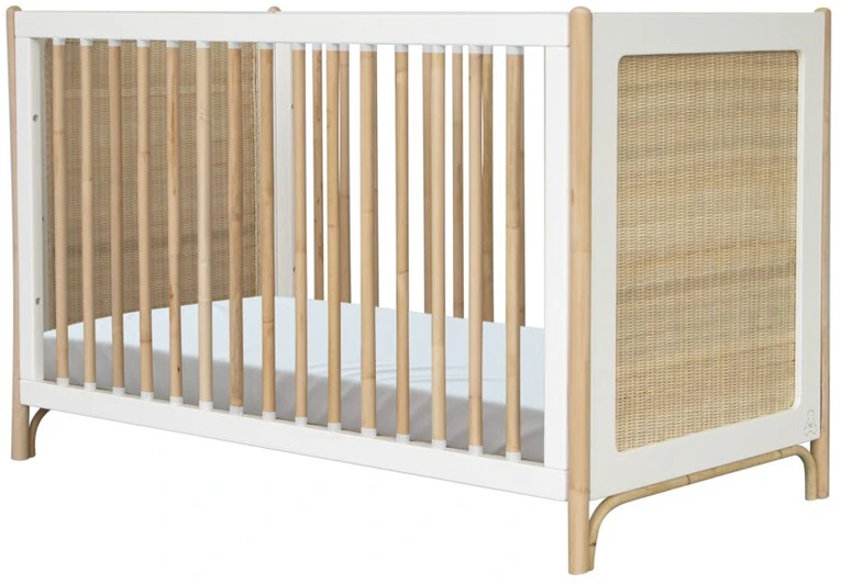 Theobebe Oceania Transformuojama lova 60 x 120 – Balta, kreminė