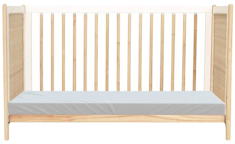 Theobebe Oceania Transformuojama lova 60 x 120 – Balta, kreminė