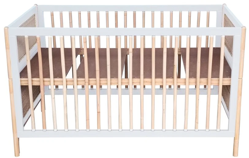 Theobebe Oceania Transformuojama lova 70 x 140 – Balta, kreminė