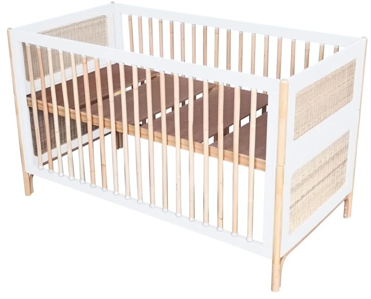 Theobebe Oceania Transformuojama lova 70 x 140 – Balta, kreminė