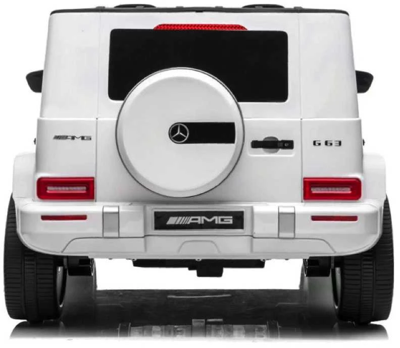 Toycars Baterijomis varomas automobilis, Mercedes G63 AMG, 143x82x64 cm, Baltas