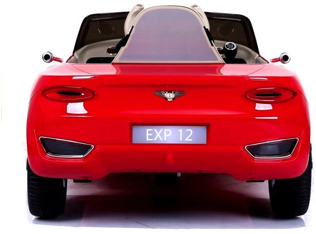 Toycars Baterijomis varomas automobilis, Bentley EXP, 108x60x43 cm, Raudonas