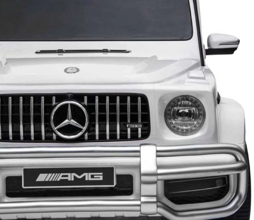 Toycars Baterijomis varomas automobilis, Mercedes G63 AMG, 143x82x64 cm, Baltas
