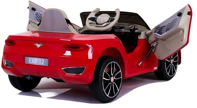 Toycars Baterijomis varomas automobilis, Bentley EXP, 108x60x43 cm, Raudonas