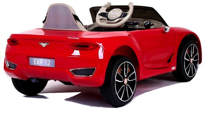 Toycars Baterijomis varomas automobilis, Bentley EXP, 108x60x43 cm, Raudonas