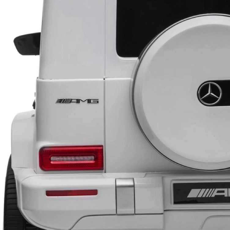 Toycars Baterijomis varomas automobilis, Mercedes G63 AMG, 143x82x64 cm, Baltas