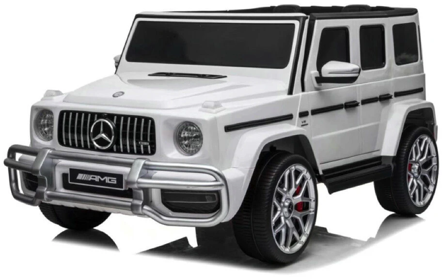 Toycars Baterijomis varomas automobilis, Mercedes G63 AMG, 143x82x64 cm, Baltas
