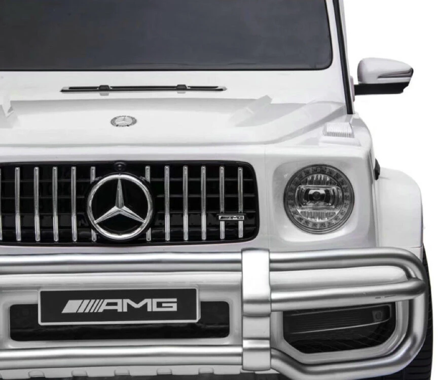Toycars Baterijomis varomas automobilis, Mercedes G63 AMG, 143x82x64 cm, Baltas
