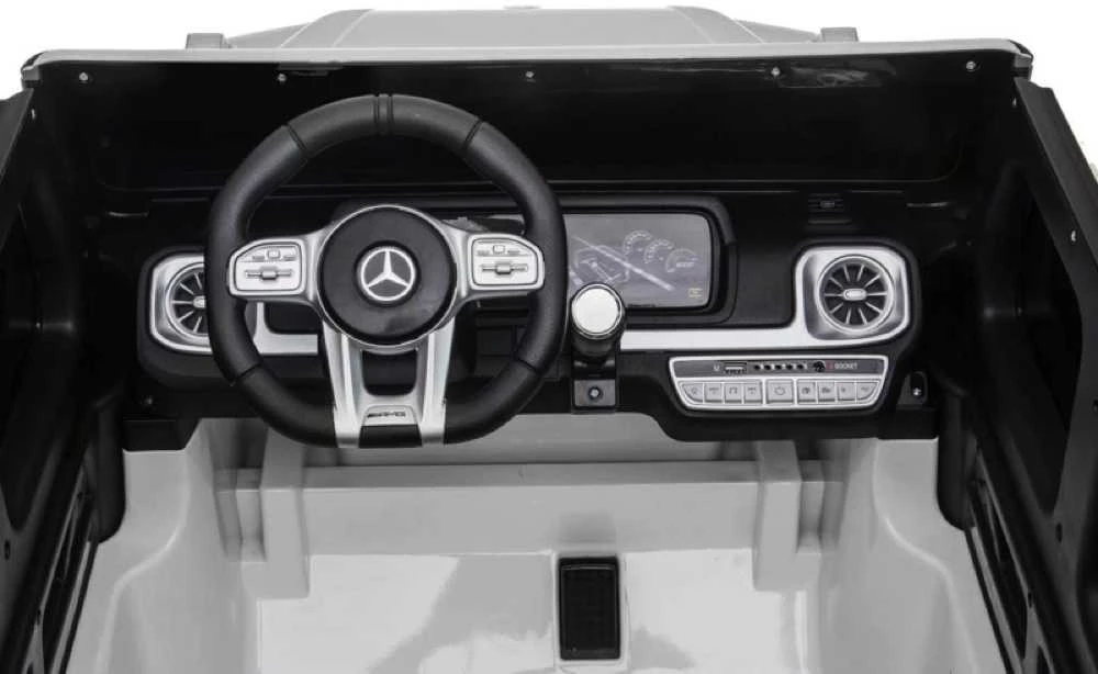 Toycars Baterijomis varomas automobilis, Mercedes G63 AMG, 143x82x64 cm, Baltas