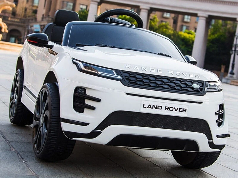 Toycars Baterijomis varomas automobilis, Range Rover Evoque, 108x67x52 cm, Balta