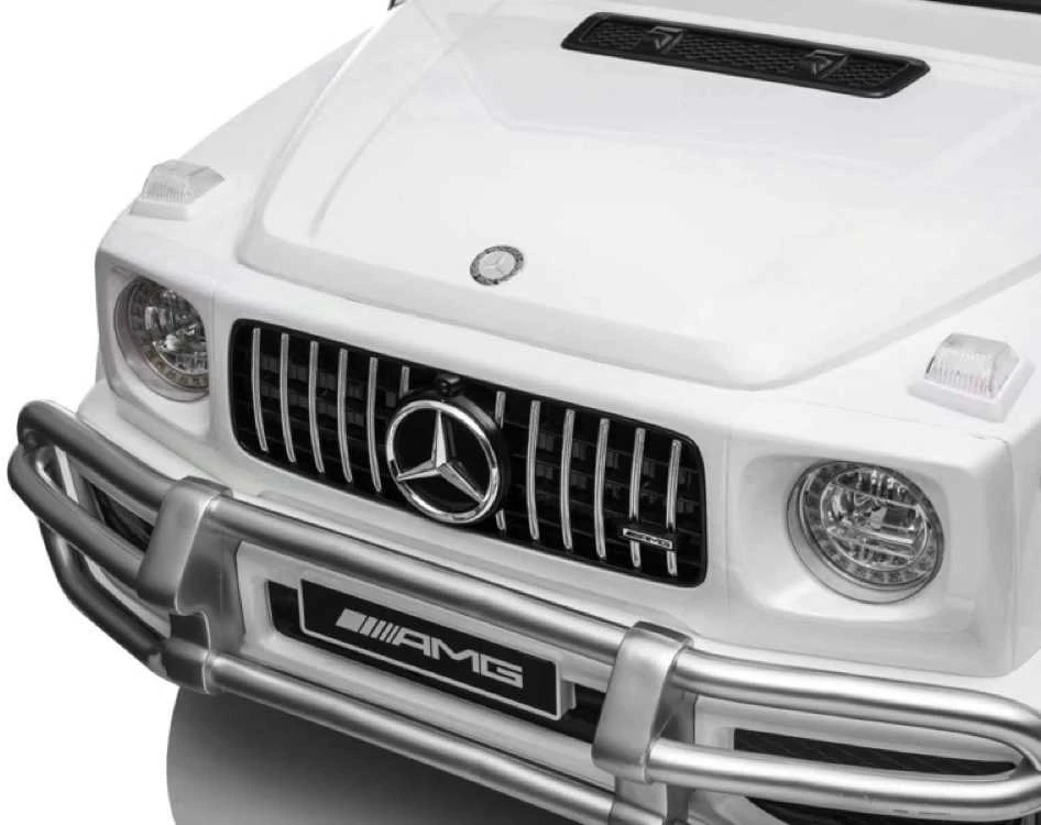 Toycars Baterijomis varomas automobilis, Mercedes G63 AMG, 143x82x64 cm, Baltas