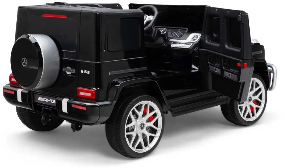 Toycars Baterinis transporto priemonė, Mercedes G63 AMG, Juoda