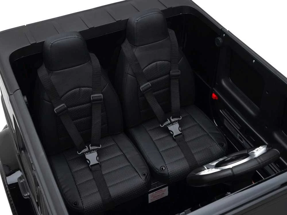 Toycars Baterinis transporto priemonė, Mercedes G63 AMG, Juoda