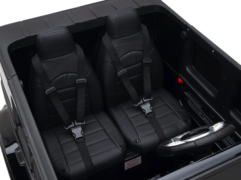 Toycars Baterinis transporto priemonė, Mercedes G63 AMG, Juoda