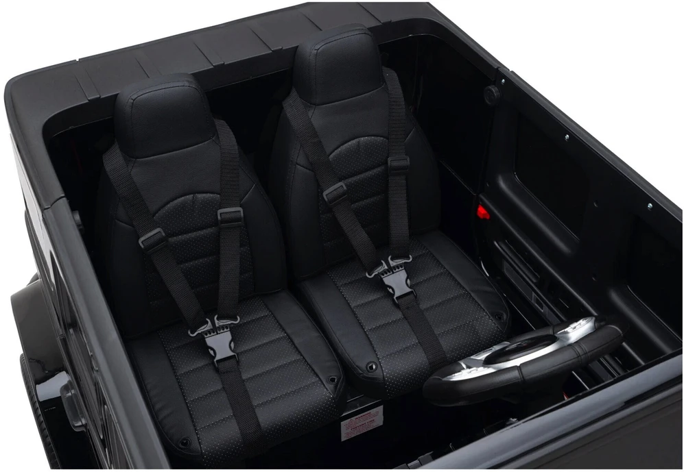 Toycars Baterinis transporto priemonė, Mercedes G63 AMG, Juoda