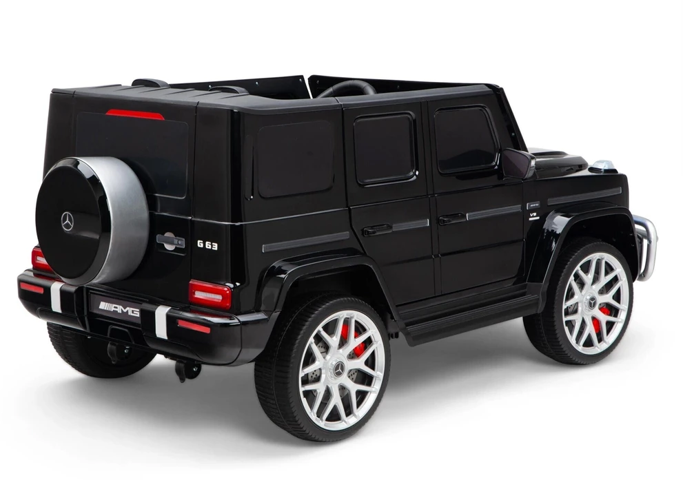 Toycars Baterinis transporto priemonė, Mercedes G63 AMG, Juoda