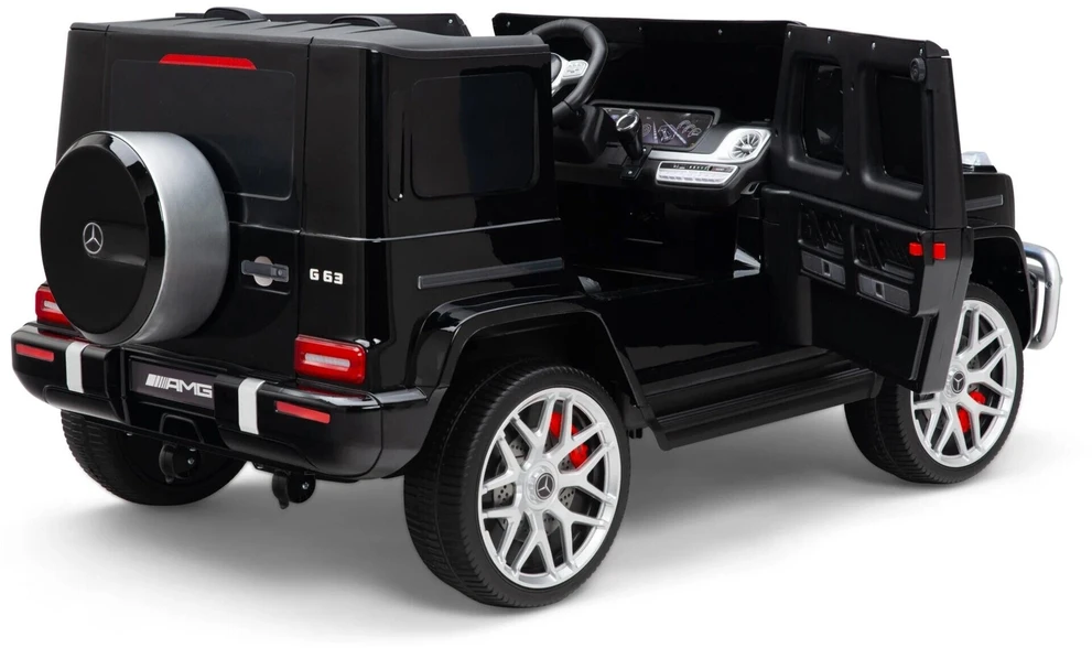 Toycars Baterinis transporto priemonė, Mercedes G63 AMG, Juoda