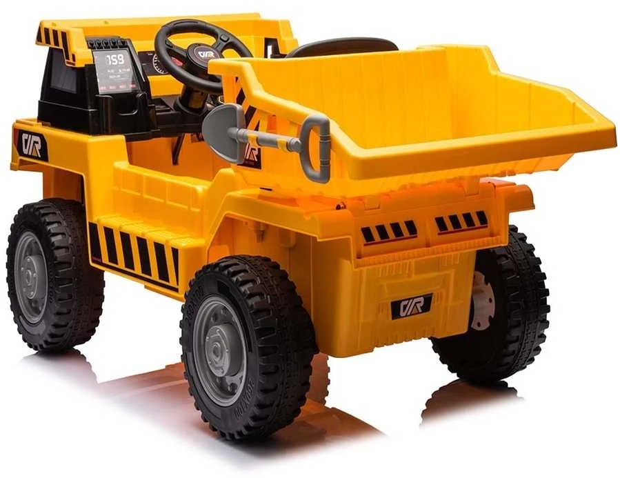 Toycars Darbo transporto priemonė, 110x71x62 cm, Geltona