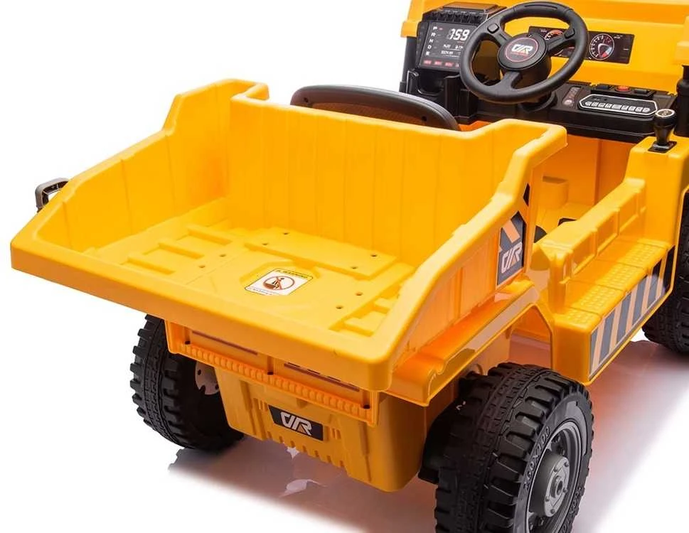 Toycars Darbo transporto priemonė, 110x71x62 cm, Geltona